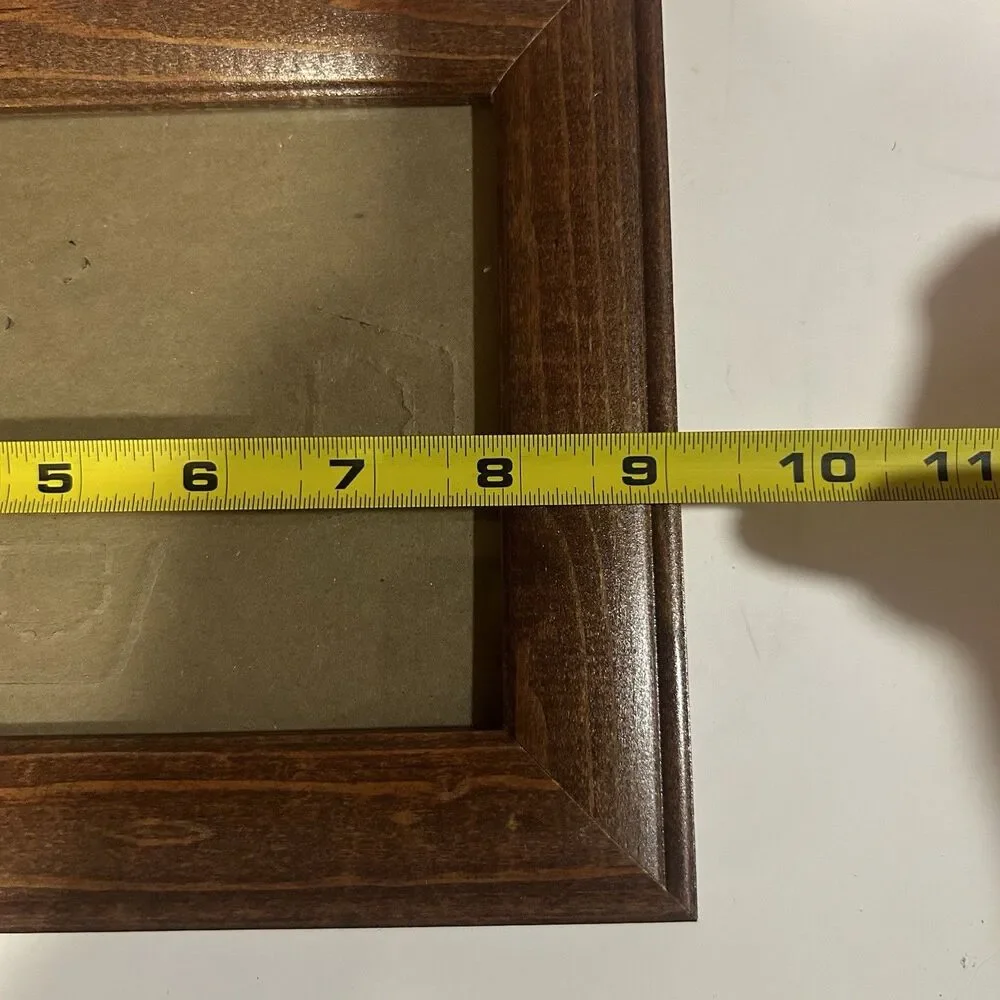 Lot of 2 Vintage Wood Picture Frames 5
